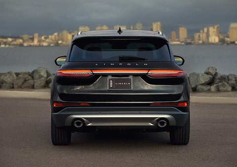 The rear lighting of the 2024 Lincoln Corsair® SUV spans the entire width of the vehicle. | Maguire's Lincoln in Palmyra PA